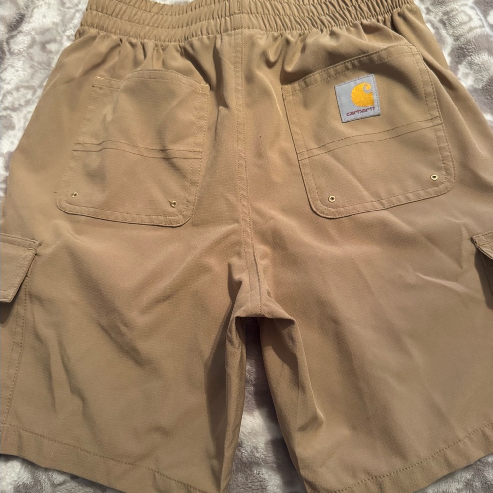 Carhartt Boys Tan Cargo Shorts